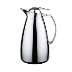 Service Ideas CJZS1CH 1 liter Coffee Server w/ Stainless Interior, Chrome, Silver