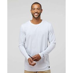 Oakley FOA402992 Team Issue Hydrolix Long Sleeve T-Shirt in White size XL | Polyester