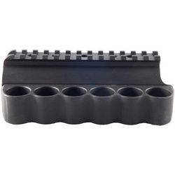 Mesa Tactical Products Receiver Mount Shotshell Holder - Pr 6-Round Shotshell Holder Fits Benelli M4