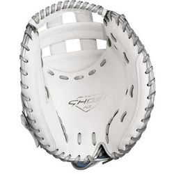 Easton Ghost NXFP234 34" Fastpitch Softball Catcher's Mitt - Right Hand Throw White