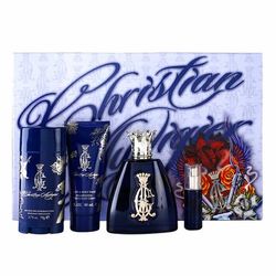 Christian Audigier 4 Piece Gift Set by Christian Audigier for Men Standard Eau De Toilette for Men