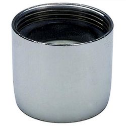 Zurn Industries G66695 1 1/2 GPM Pressure Compensating Aerator, Vandal Resistant, 3/4"-27 Female, Chrome