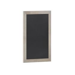 Flash Furniture HGWA-GDI-CRE8-064315-GG Wall Mount Chalkboard Sign - 20"W x 30"H, Pine Wood Frame, Brown