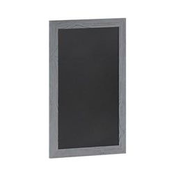 Flash Furniture HGWA-GDI-CRE8-552315-GG Wall Mount Chalkboard Sign - 20"W x 30"H, Pine Wood Frame, Rustic Gray