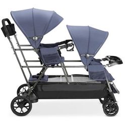 Joovy Big Caboose Triple Stroller - Slate