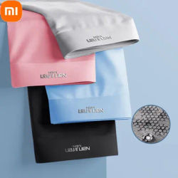 4pcs Xiaomi YOUPIN Men's Graphene Antibacterial Ice Silk Briefs Breathable Comfortable Dry Quick Dry
