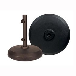150 lb. Smooth Base for 11' or Larger Umbrellas - Bronze - Frontgate