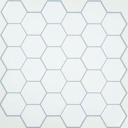 Peel And Stick Sticktiles by RoomMates in Hexagon Pearl