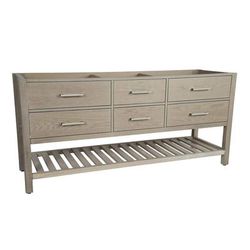 Randolph Morris Everett 60 Inch Oak Console Vanity Base RMFED-60LK-WWNT
