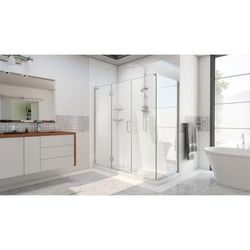 Dreamline DreamLine Unidoor-X 58 inch W x 30 3/8 inch D x 72 inch H Frameless Hinged Shower Enclosure in Chrome E1302230-01