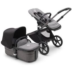 Bugaboo Fox 5 Complete Stroller Bundle - Graphite / Grey Melange / Midnight Black