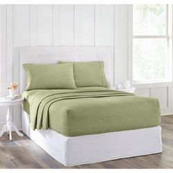 Bed Tite™ COOLMAX® Sheet Set by BrylaneHome in Light Sage (Size QUEEN)