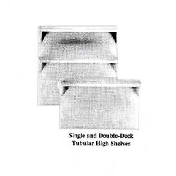 Garland M17DD Master Series Double Deck High Shelf, 34 1/2"H x 17"W, Stainless Steel
