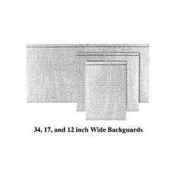 Garland M58BG Master Series Backguard/ Flue Riser, 17" X 58"W, Stainless Steel