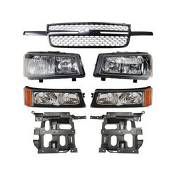 2007 Chevrolet Silverado 1500 HD Classic Grille and Headlight Kit - DIY Solutions