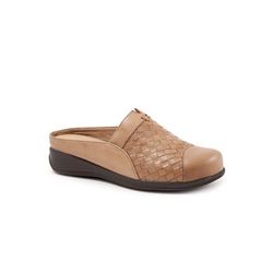 Wide Width Women's San Marcos Ii Flat by SoftWalk in Cement (Size 10 W)