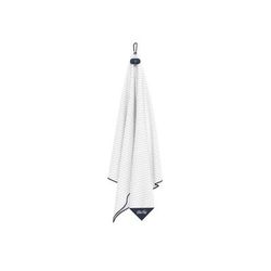 Blue Tees Golf Magnetic Standard Towel Navy Stripe 18 x 18 in TW-HTG-MST-NS