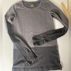 Athleta Tops | Athleta - Women's - Grey Long Sleeve - Shirt - Athletic - Size Med. | Color: Gray | Size: M