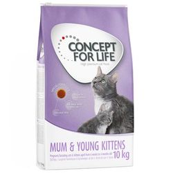 2x10kg Kitten, Mum Concept for Life Dry Cat Food