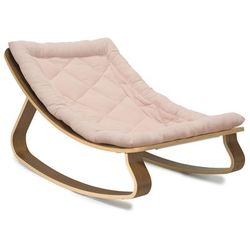 Charlie Crane LEVO Baby Rocker - Walnut / Nude