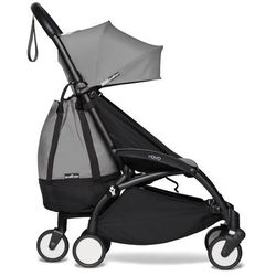 Babyzen YOYO2 Ultra Compact Complete 6+ Stroller & Rolling Bag Bundle - Black/Grey