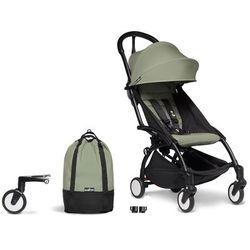 Babyzen YOYO2 Ultra Compact Complete 6+ Stroller & Rolling Bag Bundle - Black / Olive