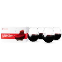 Authentis 22 Oz All Purpose Tumber Xl (Set Of 4) by Spiegelau in Clear