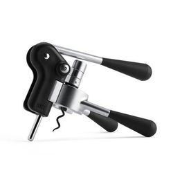 Lever Corkscrew Set By by HOST in Black