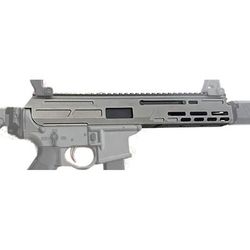 Matador Arms Mat9 Upper Receiver 9mm 7.825 in 1-10 Twist 1/2x28 Threads 4150 Lightweight Nitrided Gray 850045441036