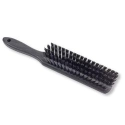 Carlisle 40480EC03 13 1/2" Counter/Bench Brush - Poly/Plastic, Black