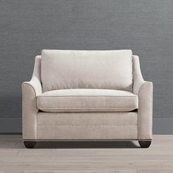 Warren Chair-and-a-Half Sleeper - Sage Bristol Tile - Frontgate