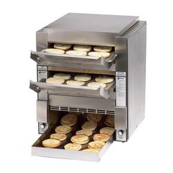 Star DT14 240 (9H-DT14-V02) Conveyor Toaster - 2000 Slices/hr w/ 2 1/4" Product Opening, 240v/1ph, Stainless Steel