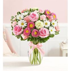 1-800-Flowers Flower Delivery Sweet Baby Girl Arrangement Medium