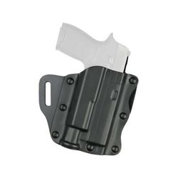 Safariland Model 557 Open-top Belt Slide Concealment Holster SIG Sauer P250 Compact/SIG Sauer P320 Left Hand STX Plain Black 557-7512-412