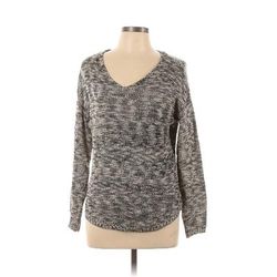 RD Style Pullover Sweater: Tan Marled Tops - Women's Size Medium