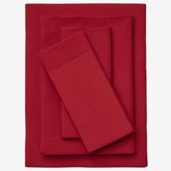 BH Studio Solid Microfiber Sheet Set by BH Studio in Garnet (Size CALKNG)