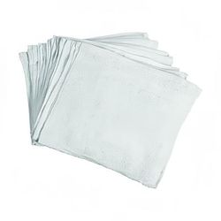 Chef Revival HTI275W White Ribbed Cotton Bar Towel, 16" x 27"