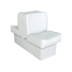 Wise Deluxe Lounge Seat w/ 10'' Base Wise White Large 8WD707P-1-710