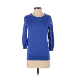 J.Crew Wool Pullover Sweater: Blue - Women's Size 5