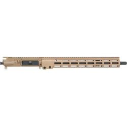 Geissele Super Duty Stripped Upper Receiver 5.56mm 16.5in Barrel Carbine Length 1-7 Twist Sand 16in 08-247S