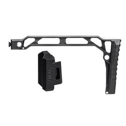 JMac Customs SS-9RP Skeleton Stock w/ Rubber Butt Pad for 4.5mm Folding Aks 9in SS-9RP+SM-4.5
