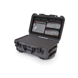 Nanuk Case 935 w/lid org./foam Graphite Large 935S-050GP-0A0