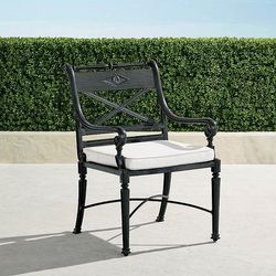 Carlisle Bar & Dining Chair Cushion - Bar Stool/Dining Arm Chair, Quick Dry, Dune - Frontgate