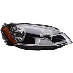 2014 Volkswagen Golf Right Headlight Assembly - DIY Solutions