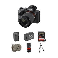 Sony a7 III Mirrorless Camera with 28-70mm Lens Back to School Photo Kit I ILCE7M3K/B