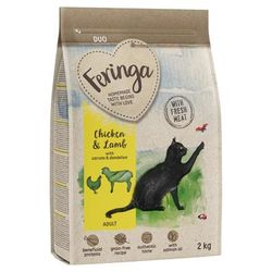 2kg Adult Chicken, Lamb Feringa Duo Dry Cat Food