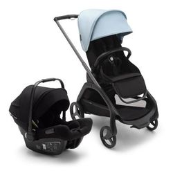 Bugaboo Dragonfly + Turtle Air Travel System Bundle - Graphite / Midnight Black / Skyline Blue / Bla