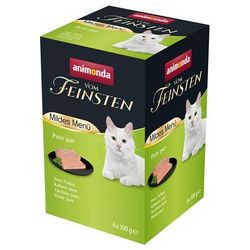 6x100g Animonda vom Feinsten Mild Menu Adult Pure Turkey