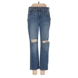 Madewell Jeans: Blue Bottoms - Women's Size 25 Petite