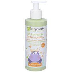 La Saponaria Bio Bagnetto Corpo e Capelli 200 ml Gel detergente